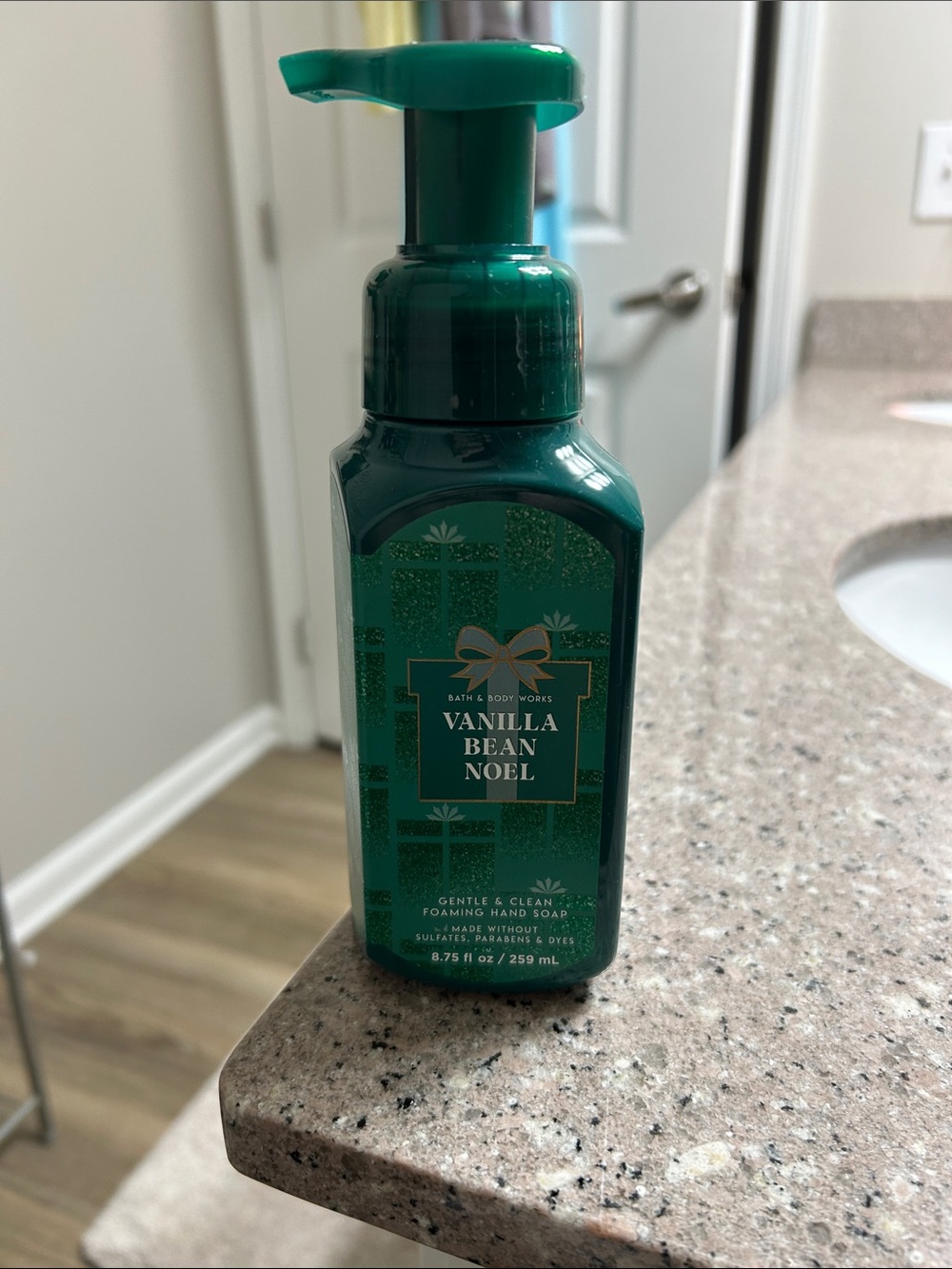 NEW Bath & Body Works Vanilla Bean Noel Foaming Hand Soap